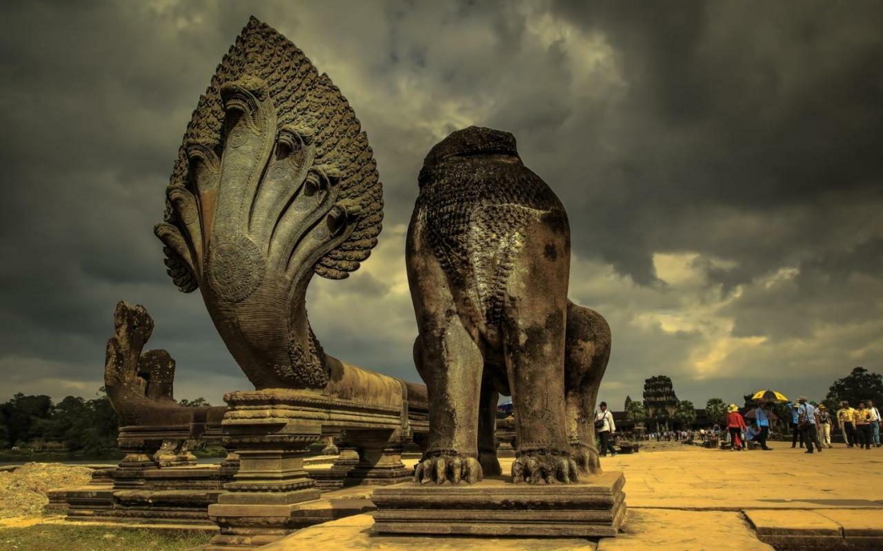S.R Sofia Villa Hotel Siem Reap Bagian luar foto